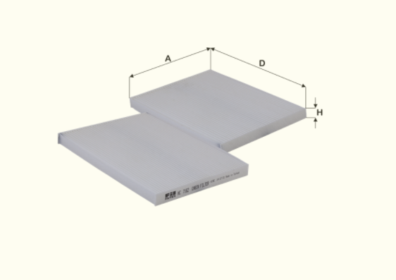 HC7162 cabin air filter element