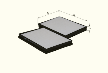 HC7164 cabin air filter element