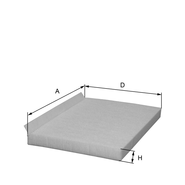 HC7178 cabin air filter element