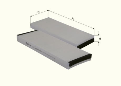 HC7203 cabin air filter element