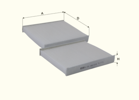 HC7216 cabin air filter element