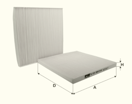 HC7276 cabin air filter element
