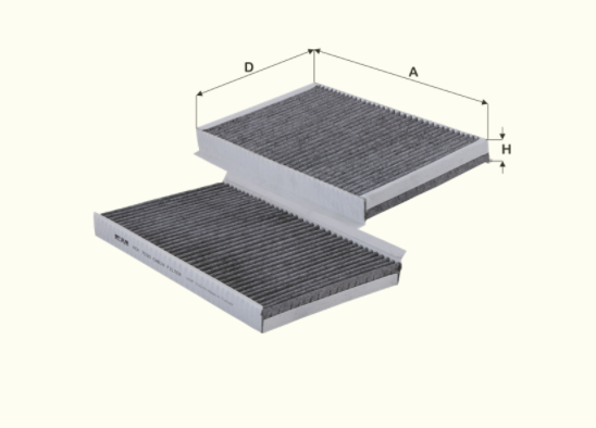 HCK7030 cabin air filter element