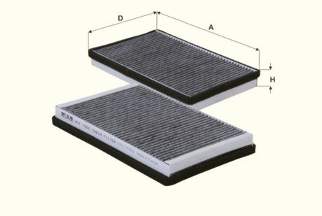 HCK7060 cabin air filter element