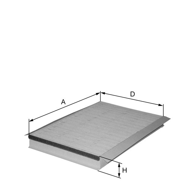 HCK7135 cabin air filter (activated carbon)