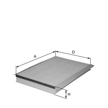 HCK7197 cabin air filter (activated carbon)