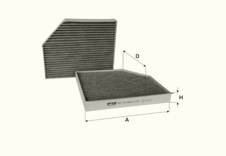 HCK7218 cabin air filter element