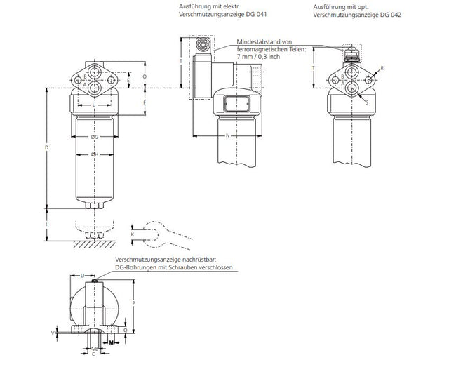 HD 044-161 high pressure filter