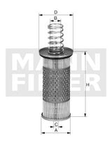 HD 1053 x hydraulic filter element