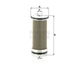 HD 266 x hydraulic filter element