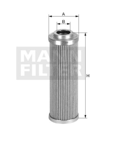 HD 47 x hydraulic filter element