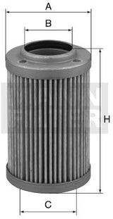 HD 825/4 hydraulic filter element
