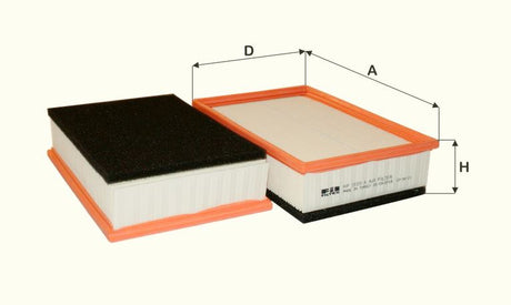 HP2020A air filter element