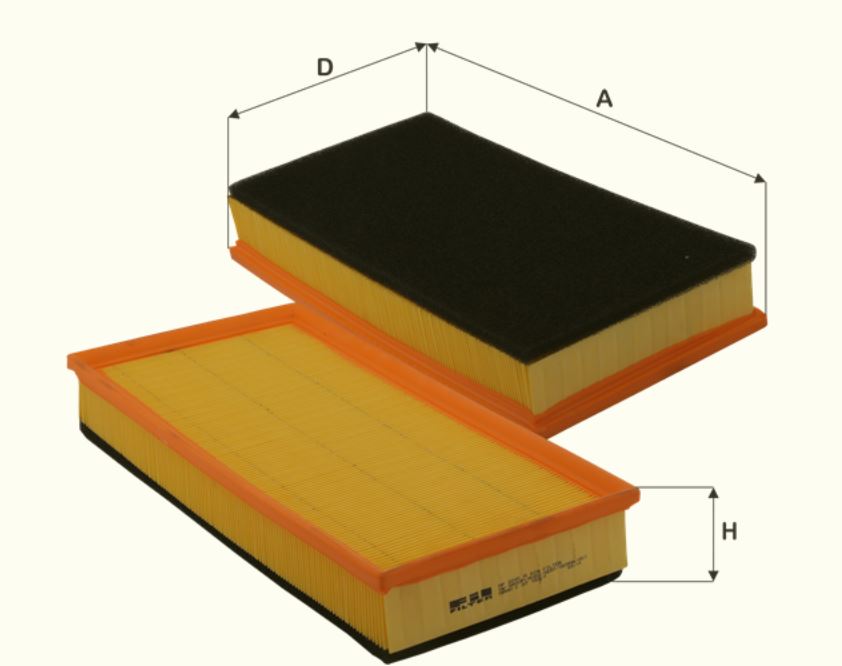 HP2046A air filter element