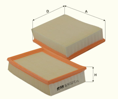 HP2070 air filter element