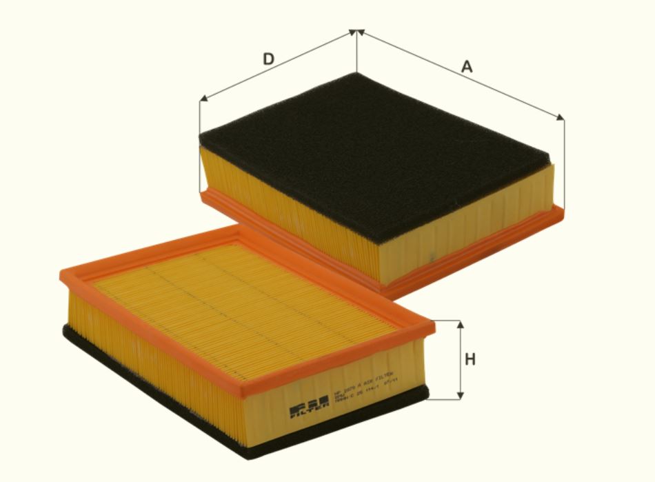 HP2070A air filter element