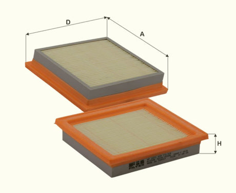 HP2073 air filter element