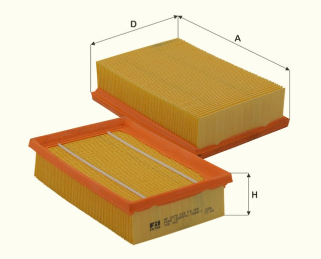 HP2075 air filter element