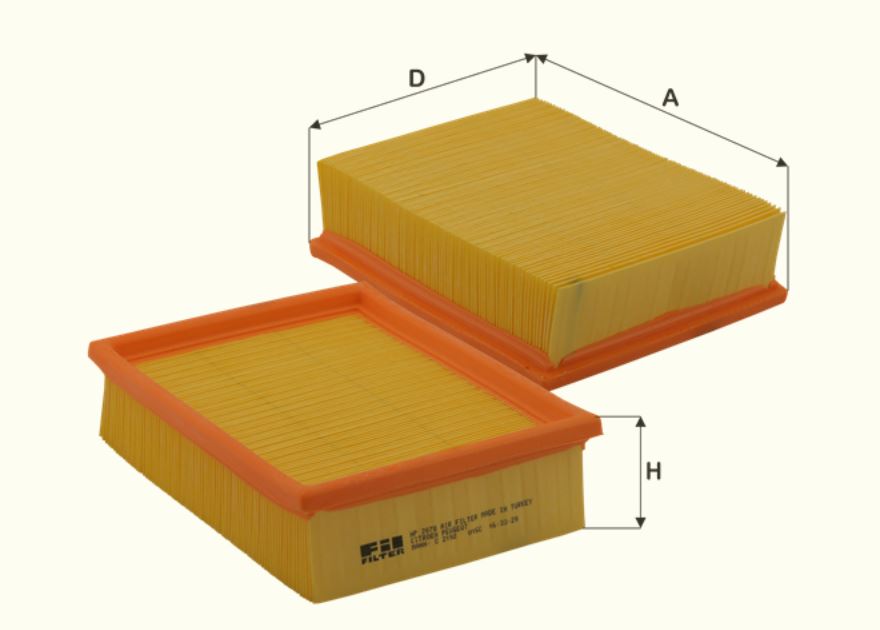 HP2078 air filter element