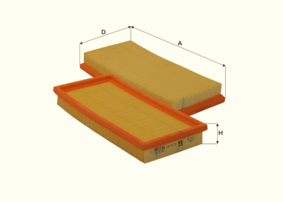 HP2170 air filter element