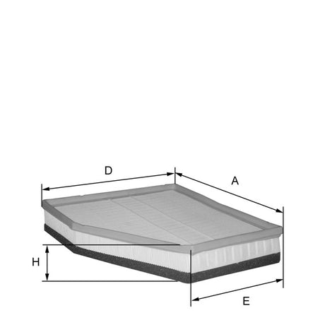 HP2237 air filter element