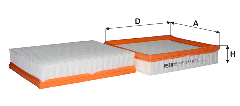 HP2369 air filter element