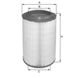 HP2562 air filter element