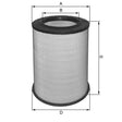 HP2567 air filter element