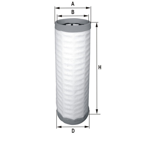 HP2597 air filter element (secondary)