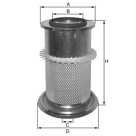HP4501K air filter element