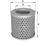 HP4576 air filter element