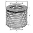 HP4577 air filter element