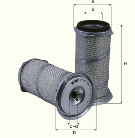 HP4601 air filter element