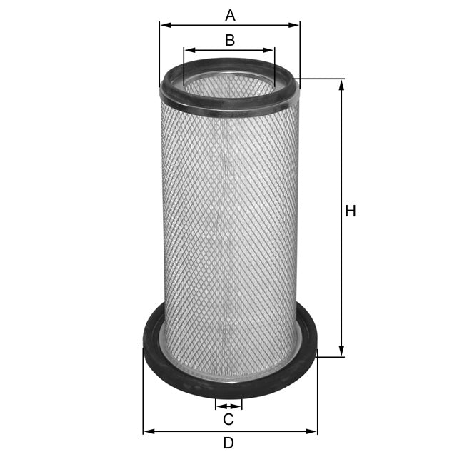 HP4697 air filter element