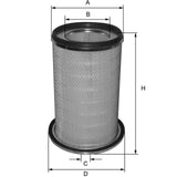 HP4700 air filter element