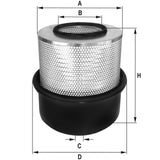 HP472 air filter element