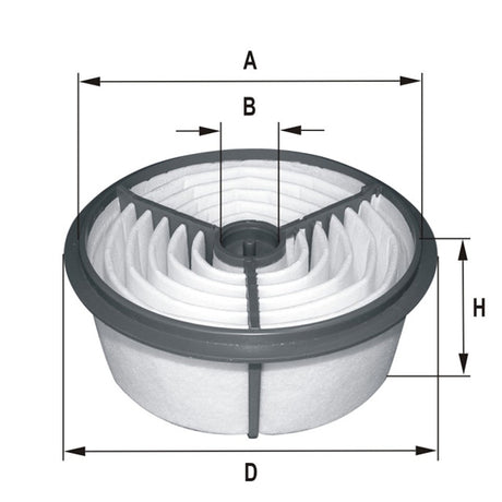 HP5026 air filter element