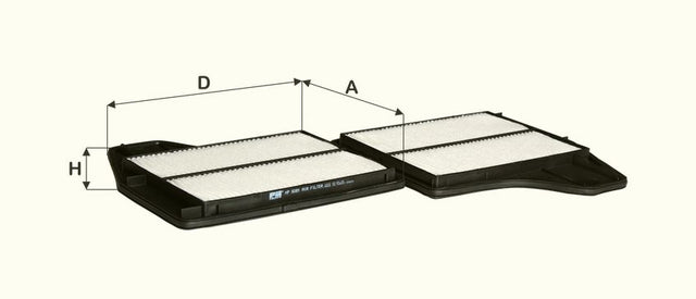 HP5081 air filter element