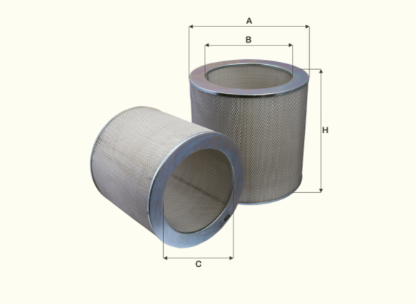 HP637 air filter element