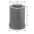 HP774 air filter element