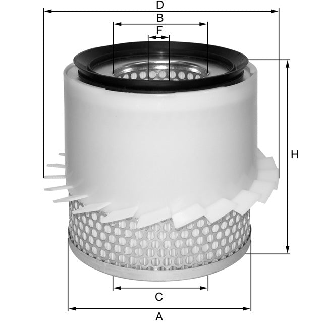 HP921K air filter element