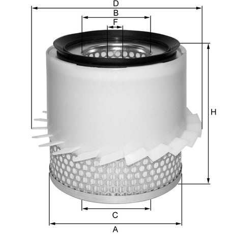 HP921K air filter element
