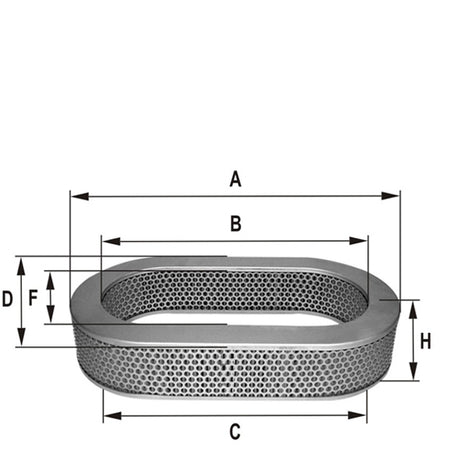 HP988 air filter element