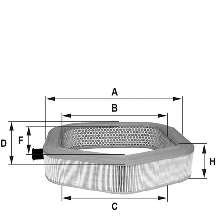 HPU4336 air filter element