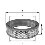 HPU4357 air filter element