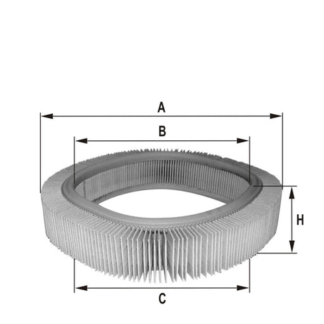 HPU4377 air filter element