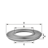 HPU4417 air filter element