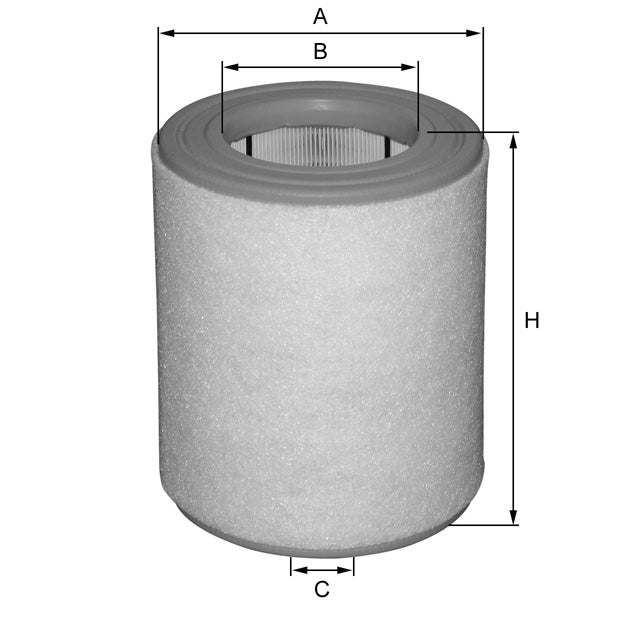 HPU4440 air filter element