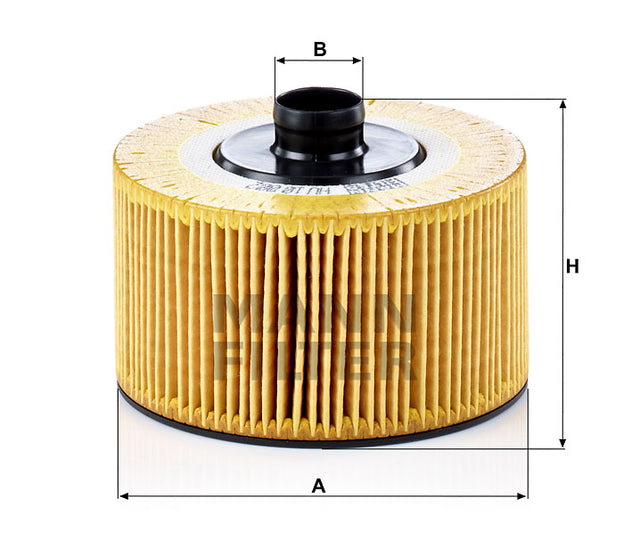 HU 10 002 z oil filter element