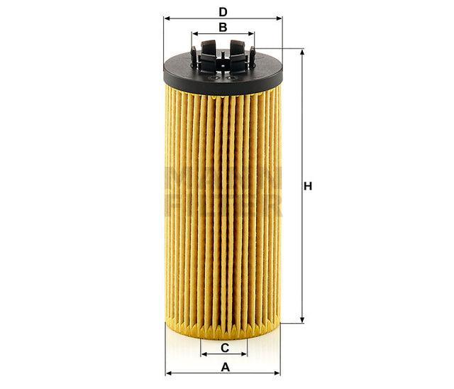 HU 6012 z KIT oil filter element (service kit)